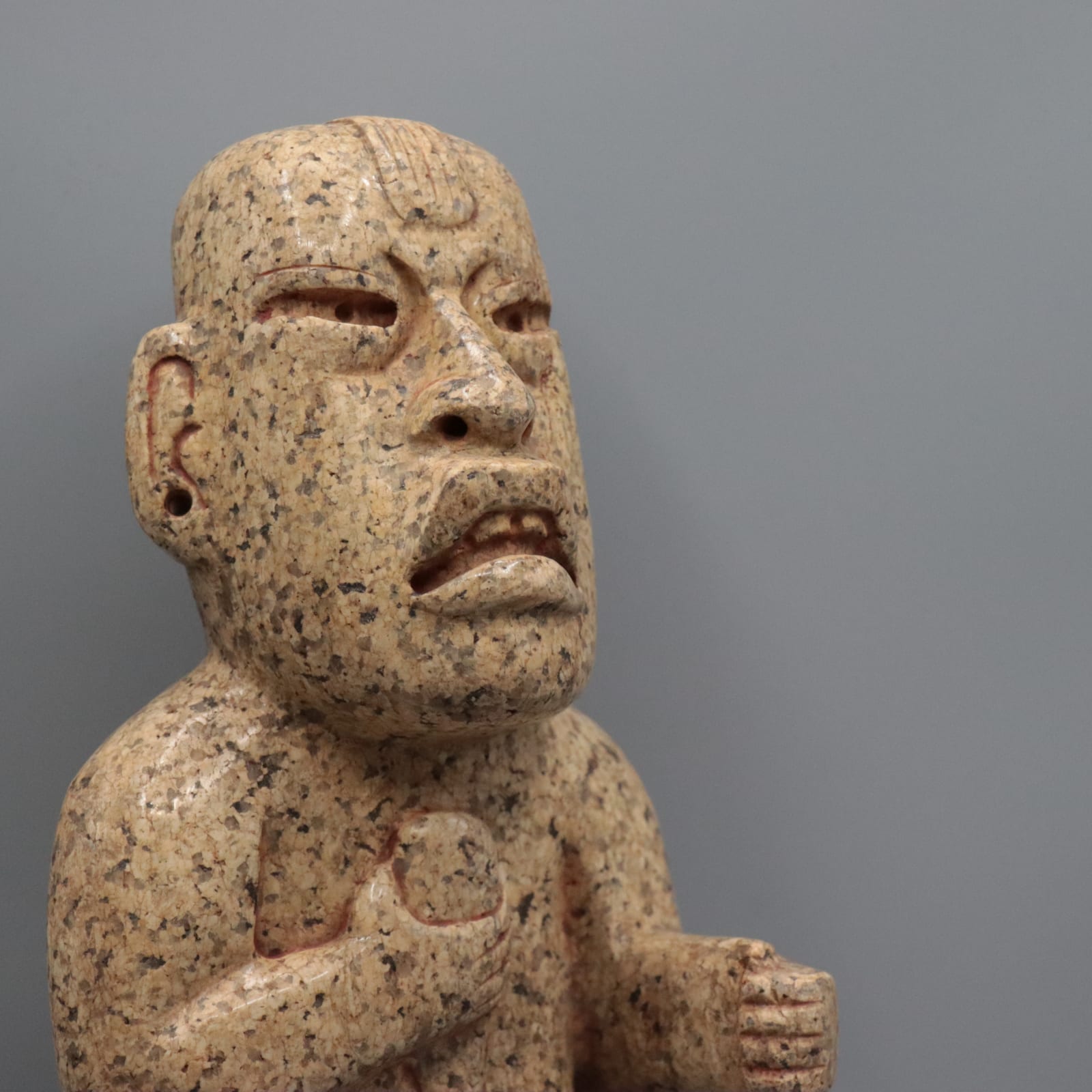 Olmec Sculpture in Greenstone, c. 900 BC to 500 BC