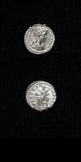 Silver Denarius of Geta Struck While Caesar, 199 CE - 202 CE