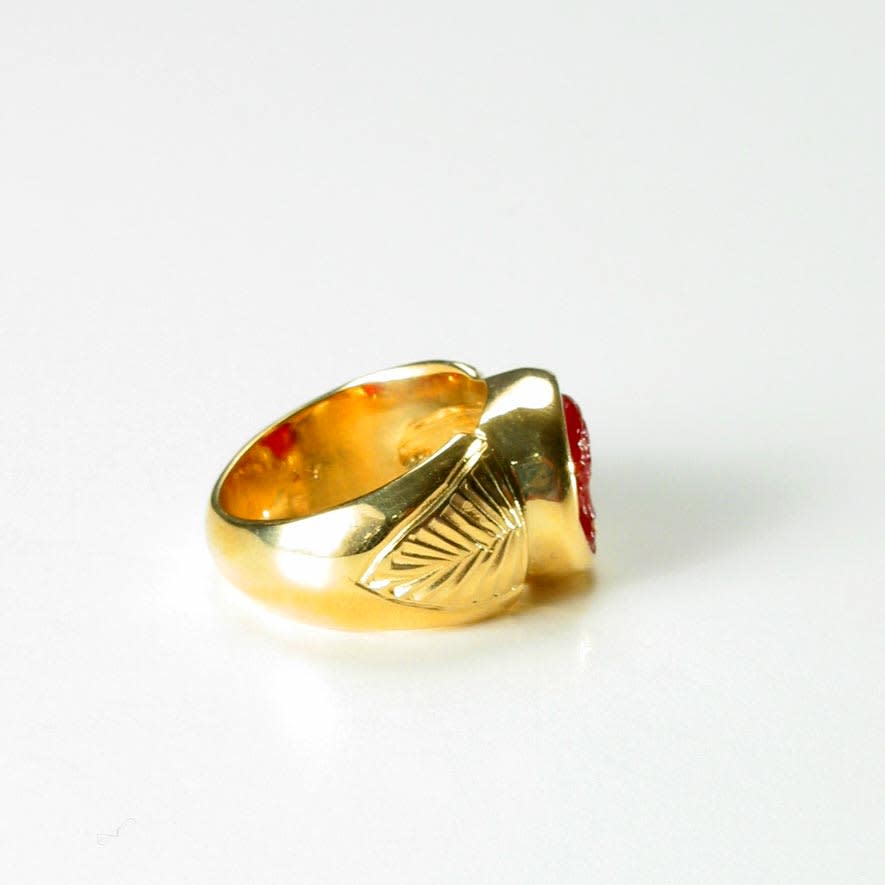 Neo-Classical Carnelian Cameo Depicting the Head of a Roman Empress, 1800 CE - 1900 CE