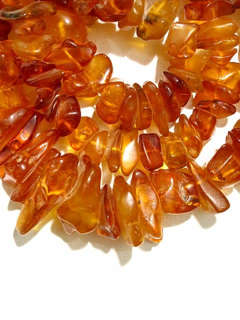 Amber Bead Necklace