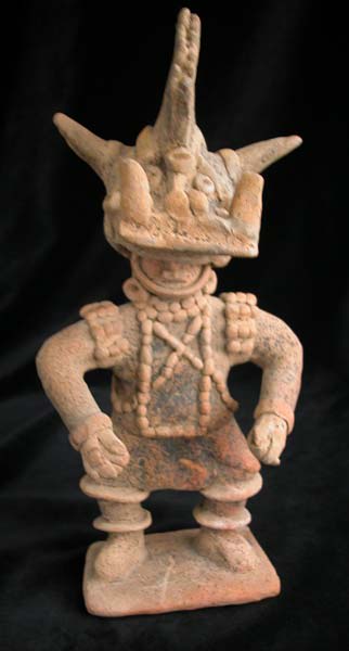 Colima Sculpture of a Masked Shaman, 100 BCE - 300 CE