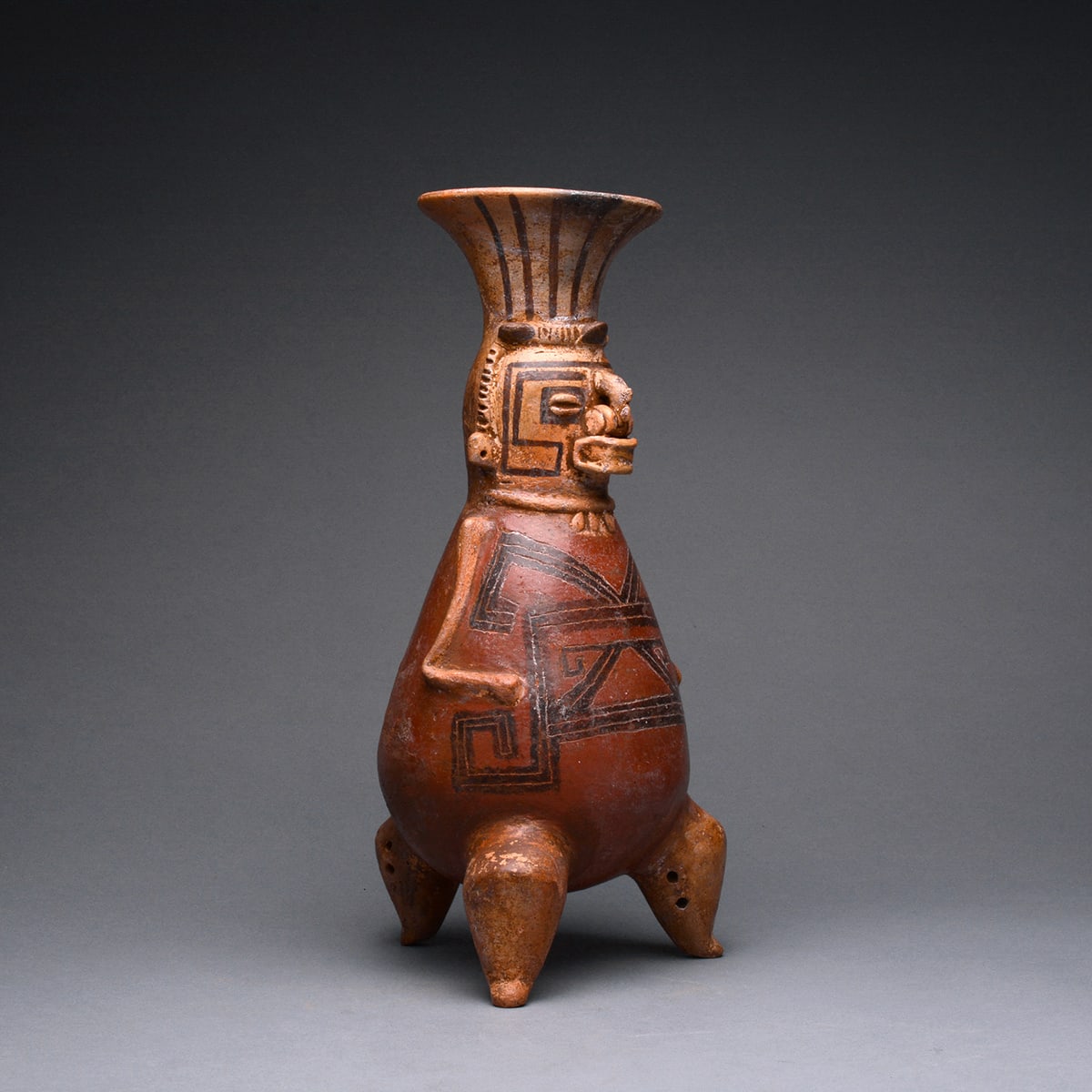 Vessel in the Form of a Saurian Deity, 200 CE - 500 CE