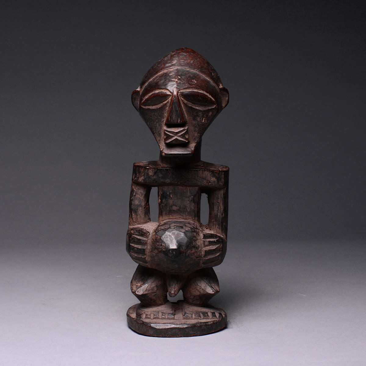 Songye Wooden Bishimba Sculpture, 20th Century CE