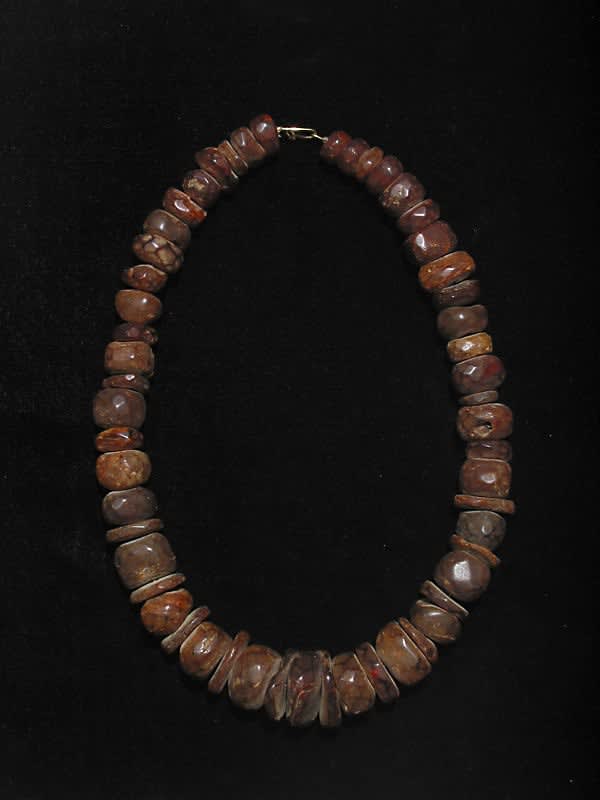 Amber Bead Necklace, 3300 BCE - 300 CE