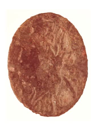 Bronze Seal Ring with the Portrait of a Queen, 300 BCE - 30 CE