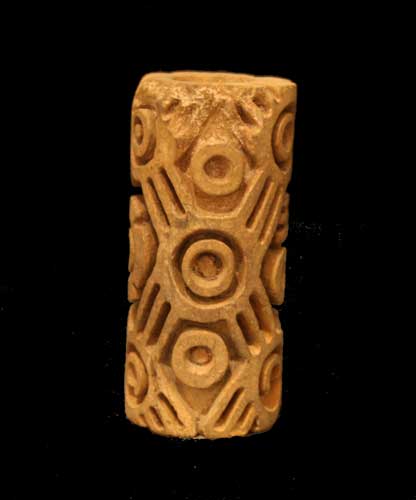 Terracotta Roller Seal, 300 BCE - 300 CE