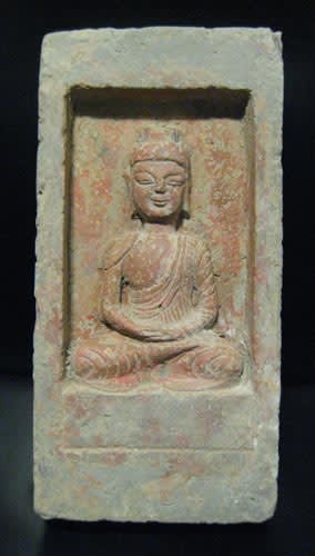 Northern Wei Brick from a Buddhist Shrine, 368 CE - 534 CE