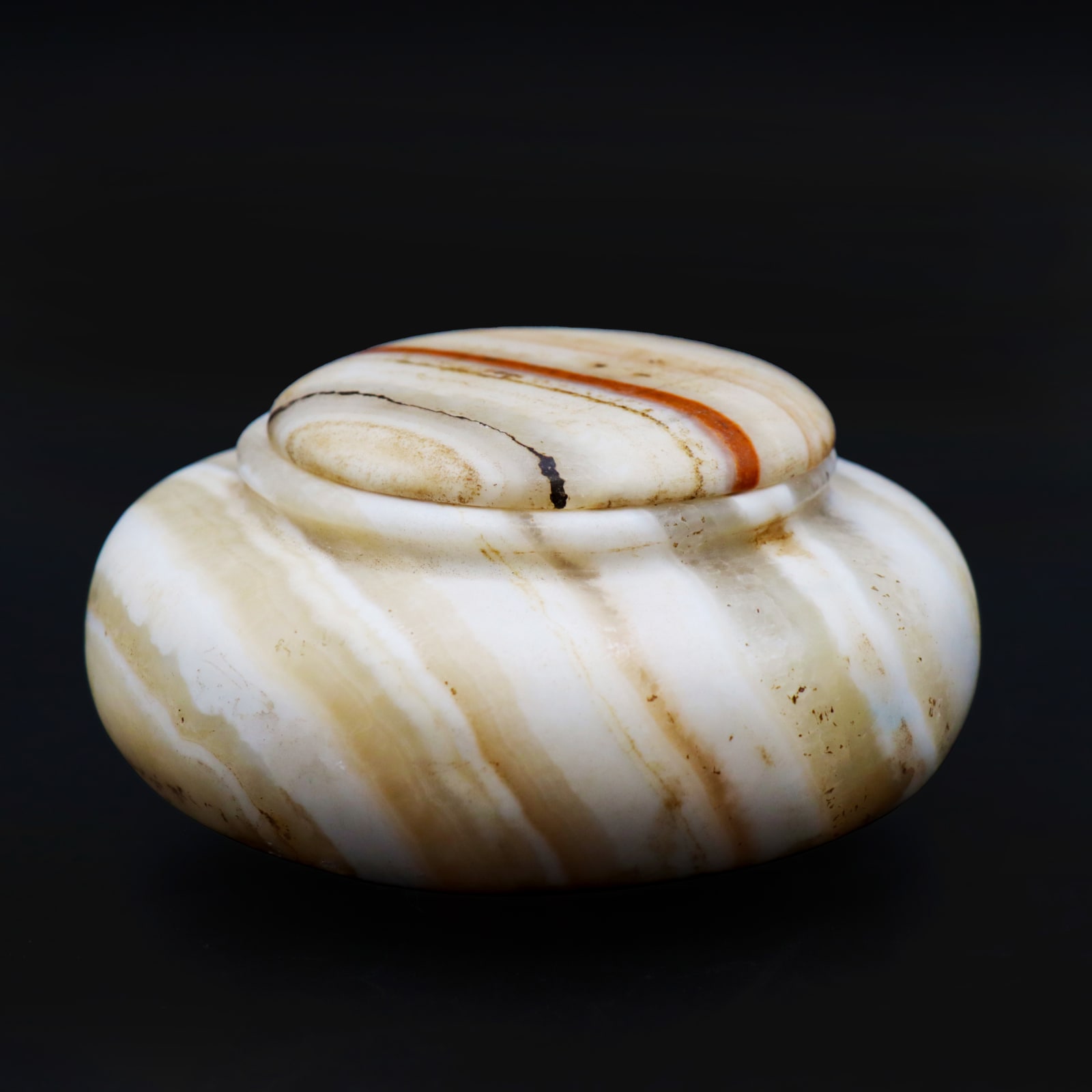 Old Kingdom Cosmetic Bowl, with Lid, 2700 BC - 2200 BC