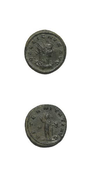 Bronze Antoninianus of Emperor Gallienus, 253 CE - 268 CE