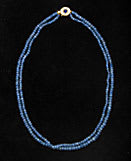 Two Strands of Sapphire Beads