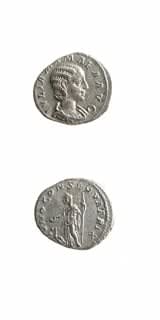 Silver Denarius of Julia Mamaea, 222 CE - 235 CE