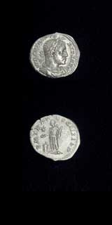 Silver Denarius of Emperor Elagabalus, 220 CE - 222 CE