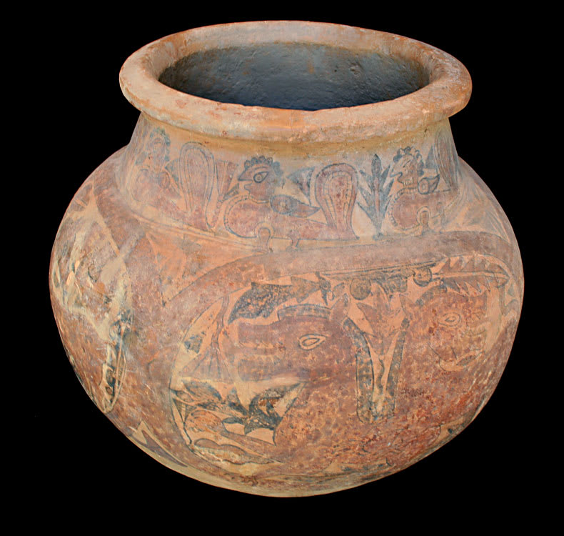 Kushan Dynasty Terracotta Jar, 200 CE - 400 CE