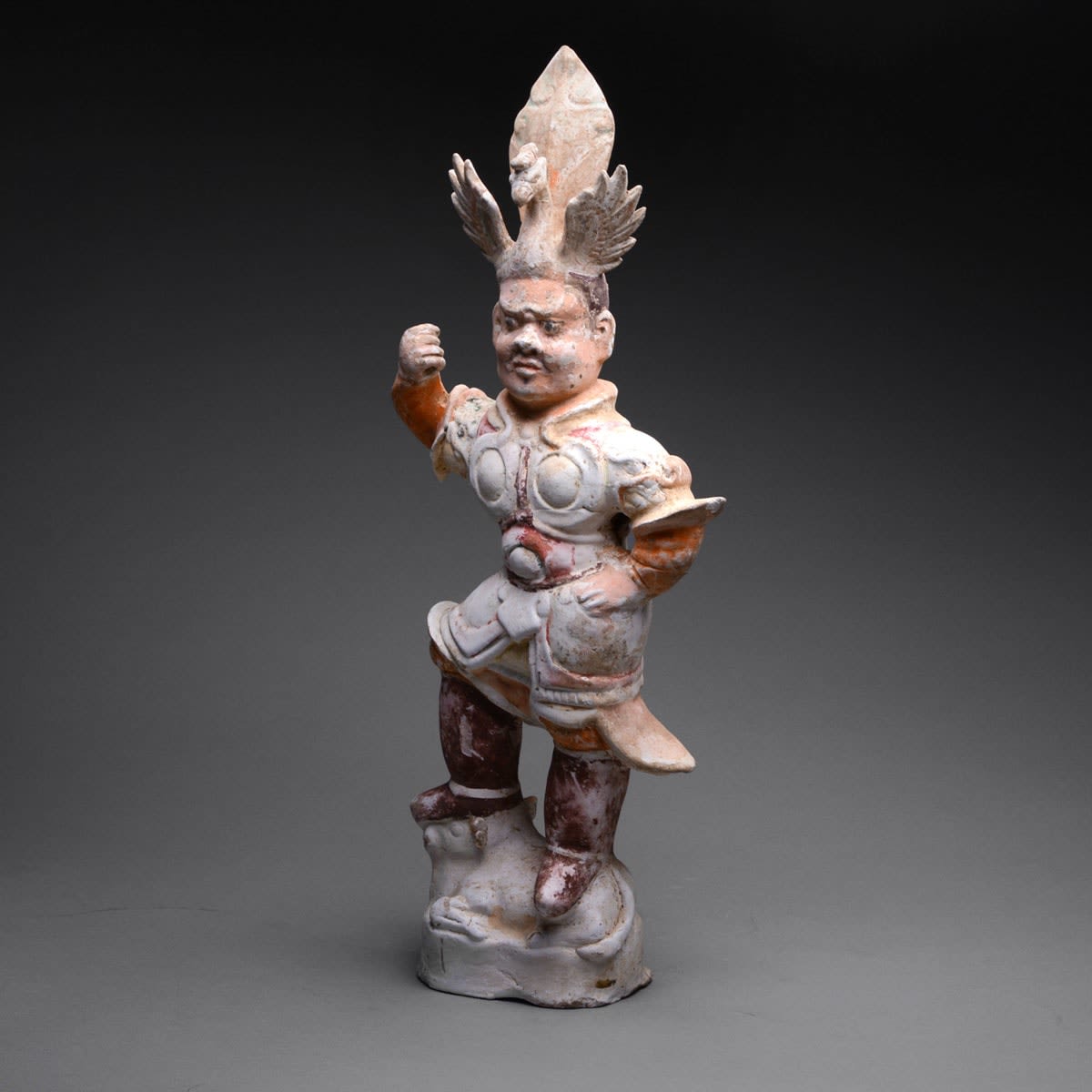 T'ang Sculpture of a Lokapala, 618 CE - 906 CE