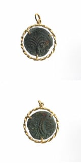 Coin of Roman Procurator of Judaea Ambibulus., 9 CE - 12 CE