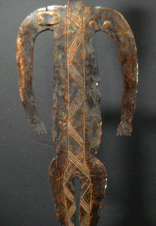 Sengelese Metal Staff, 20th Century CE
