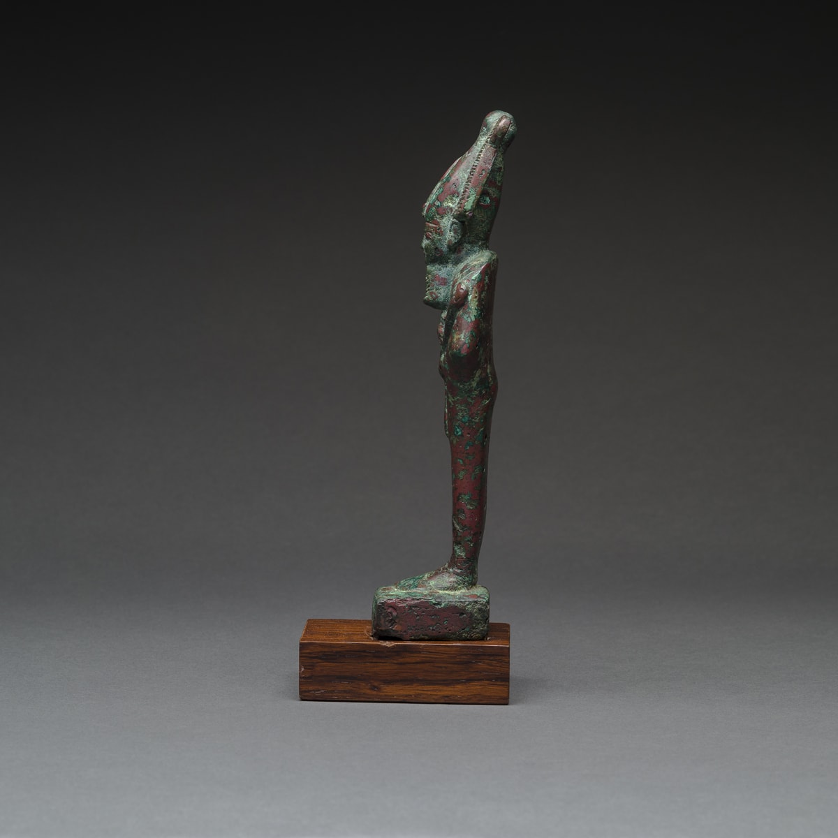 26th Dynasty Bronze Sculpture of Osiris, 664 BCE - 525 BCE