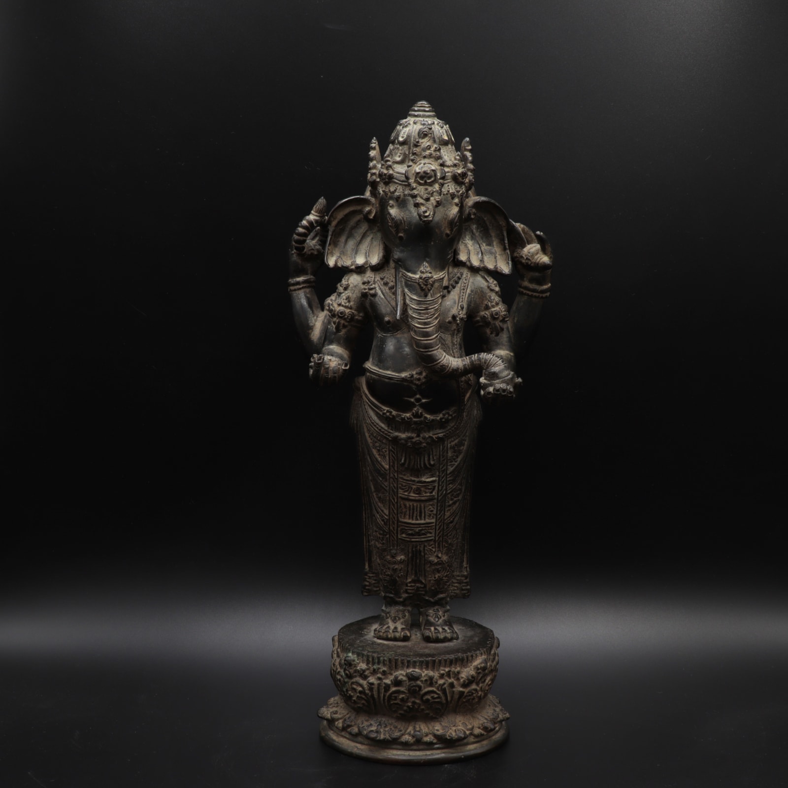Indonesian Sculpture of Ganesha, 16th - 19th Century CE