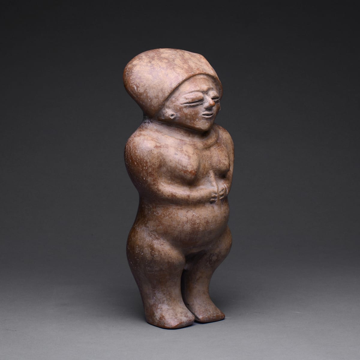 Chorrera Terracotta Sculpture of a Woman, 1100 BCE - 300 CE