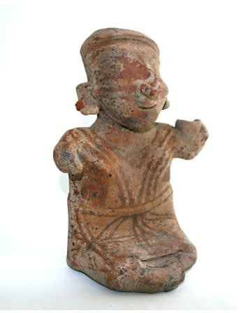 Nayarit Seated Figure, 300 BCE - 300 CE