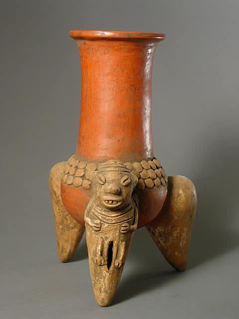 Terracotta Tripod Vessel, 500 CE - 1000 CE