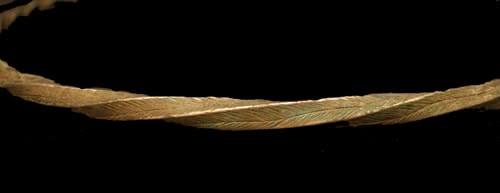 Bactrian Silver Torque, 330 BCE - 100 BCE