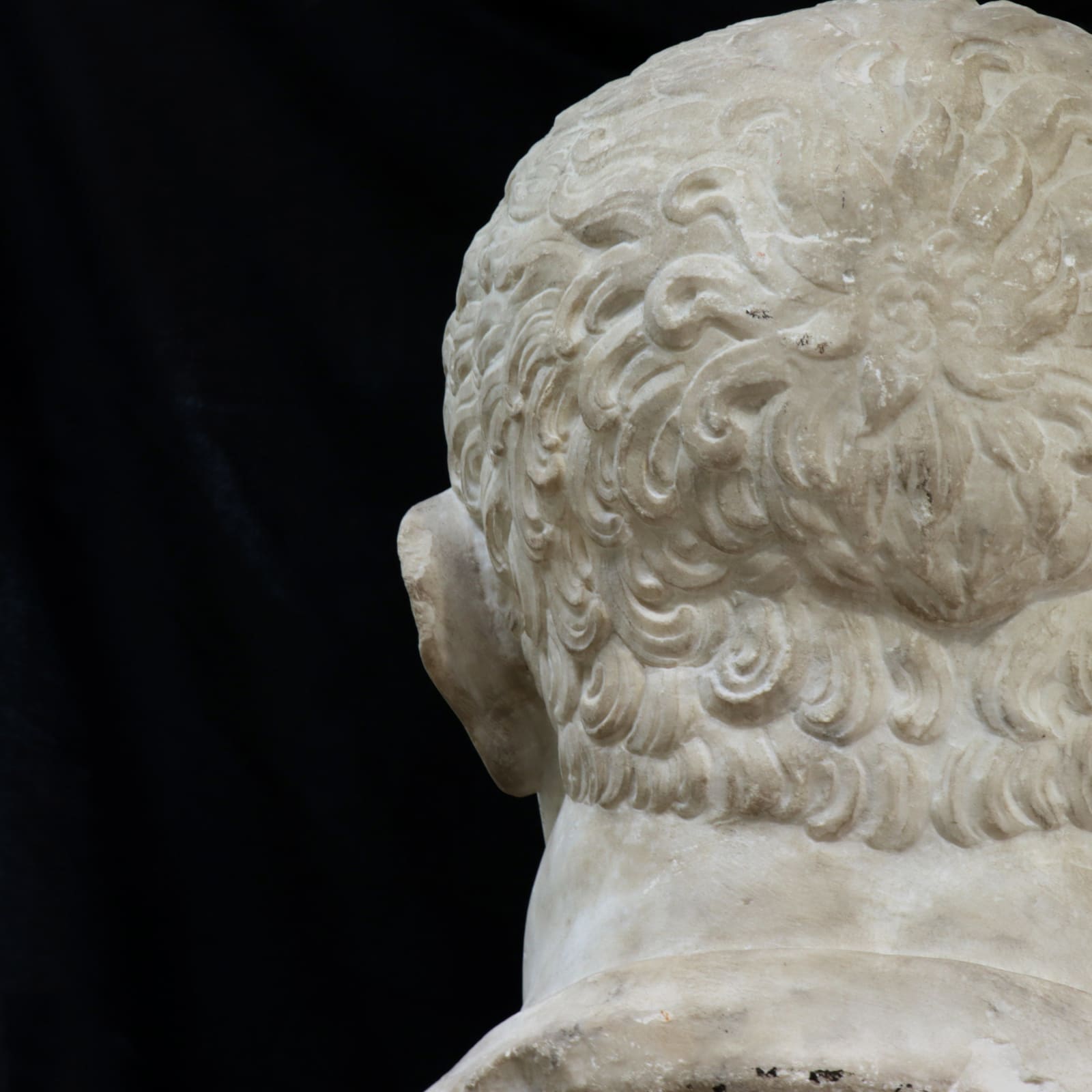 Marble Head of Vitellius, 55 CE - 100 CE