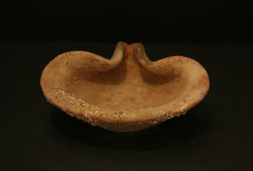Early Israelite Terracotta Oil Lamp, 900 BCE - 587 BCE
