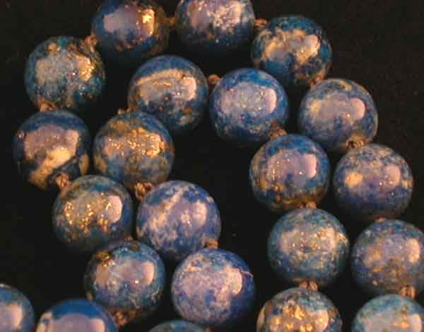 Lapis Lazuli Bead Necklace