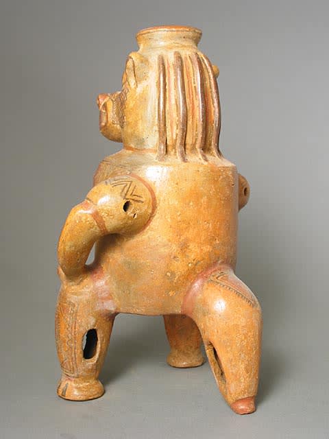 Zoomorphic Tripod Vessel, 800 CE - 1200 CE
