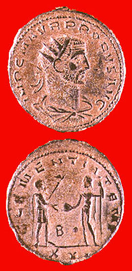 Bronze Antoninianus of Emperor Probus, 276 CE - 282 CE