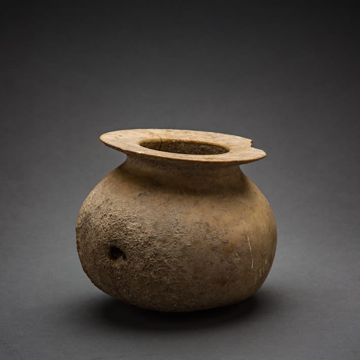 Mesopotamian Alabaster Vessel, 3300 BCE - 2700 BCE