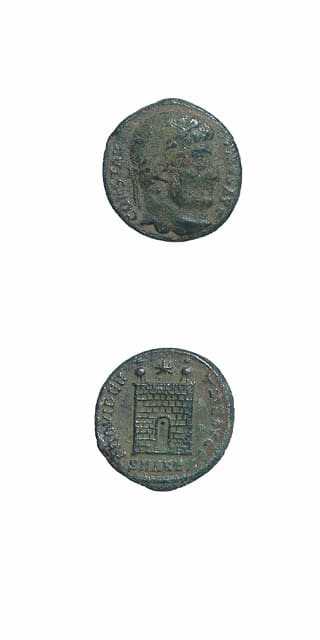 Bronze Coin of Emperor Constantine I the Great, 307 CE - 337 CE