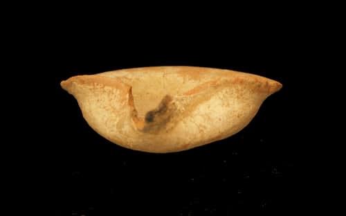 Late Bronze Age Terracotta Oil Lamp, 1500 BCE - 1250 BCE