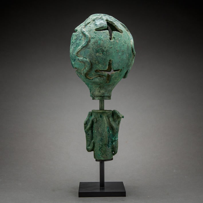 Bactria-Margiana Bronze Mace Head, 2500 BCE - 1250 BCE