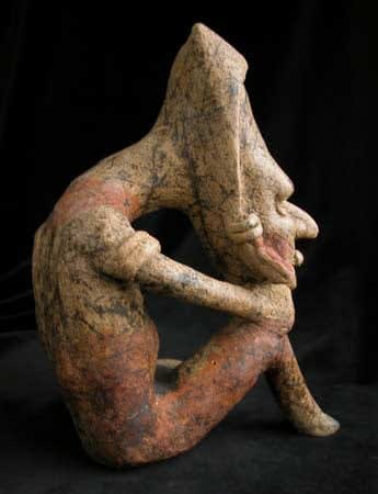 San Juanito Style Jalisco Terracotta Pensada Sculpture, 300 BCE - 300 CE