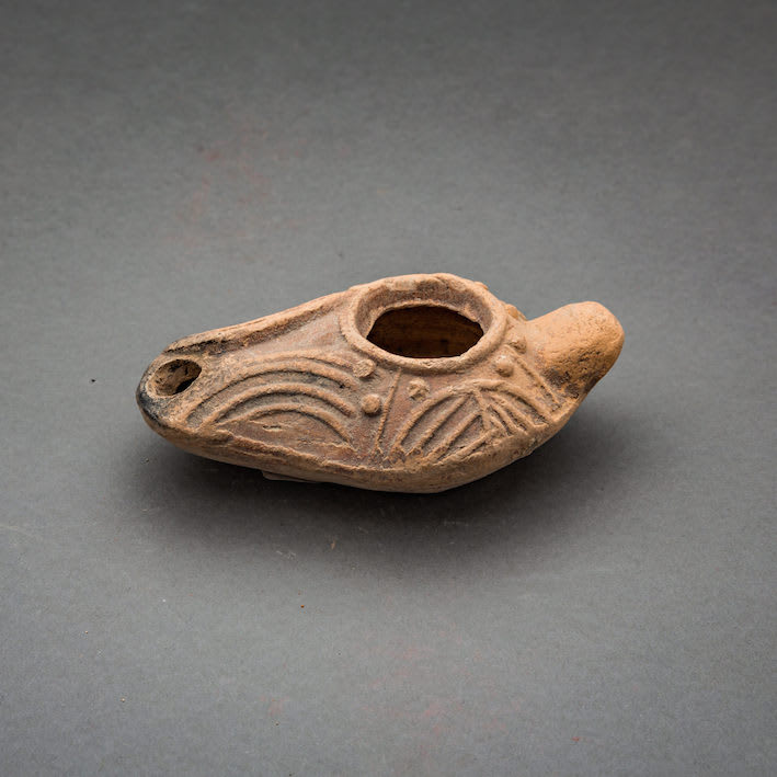 Byzantine Oil Lamp, 4th Century CE - 7th Century CE