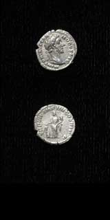 Silver Denarius of Emperor Commodus, 180 CE - 192 CE
