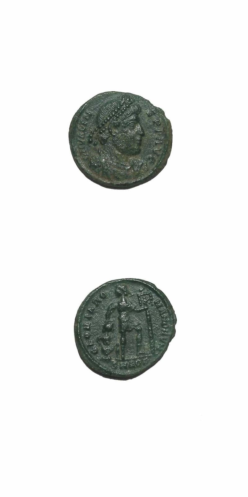 Bronze Coin of Emperor Valens, 364 CE - 378 CE