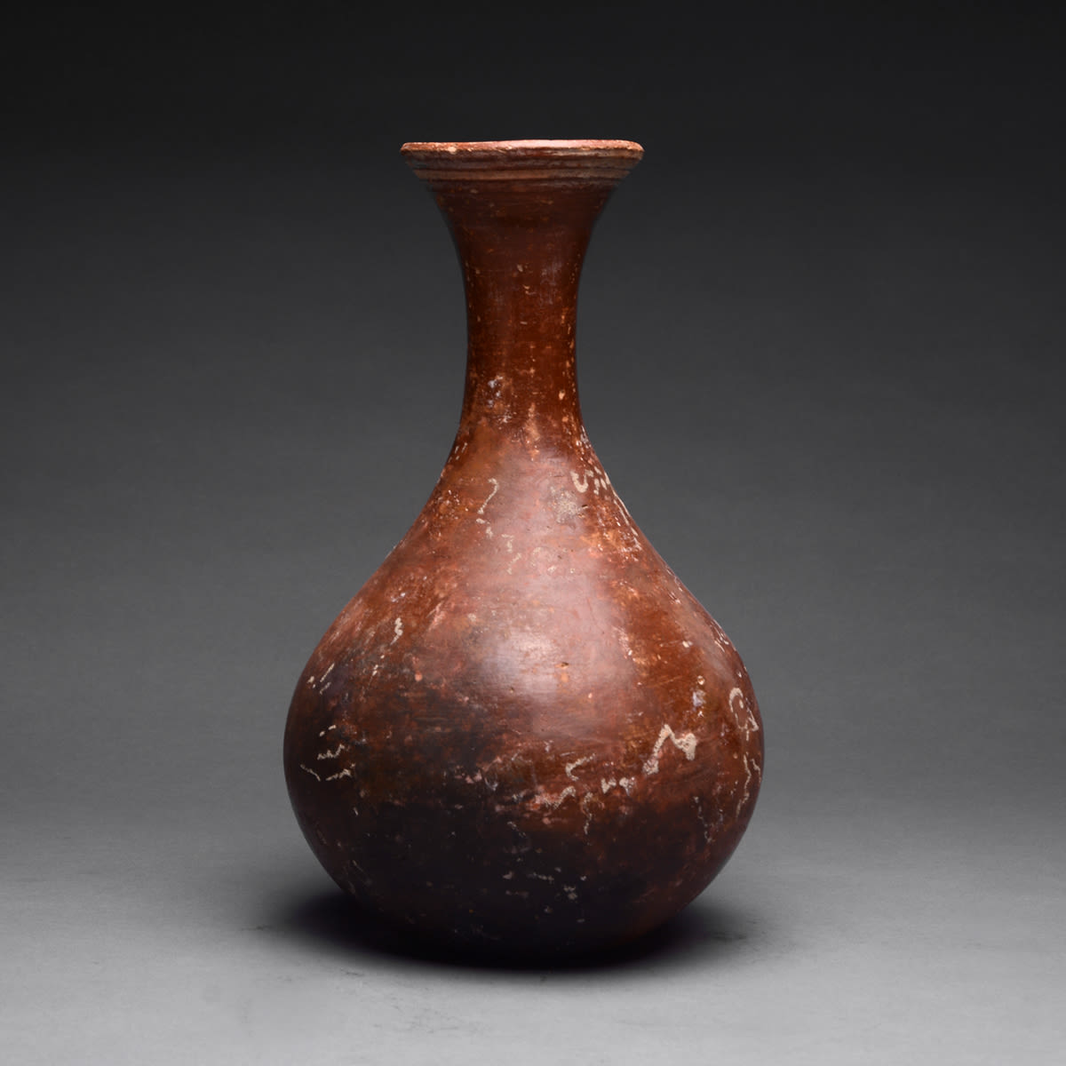 Djenne Terracotta Pyriform Vase, 12th Century CE - 14th Century CE