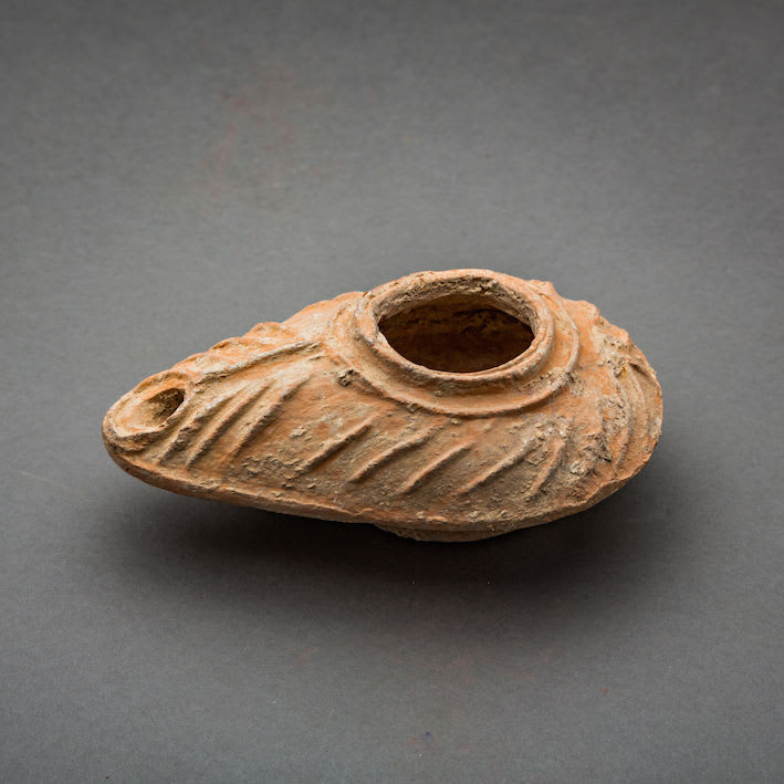Byzantine Oil Lamp, 400 CE - 600 CE