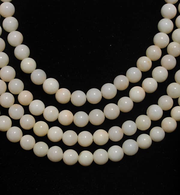 Coral Beaded Necklace