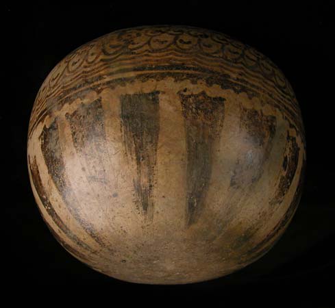 Zacatecas Painted Terracotta Bowl, 300 BCE - 300 CE