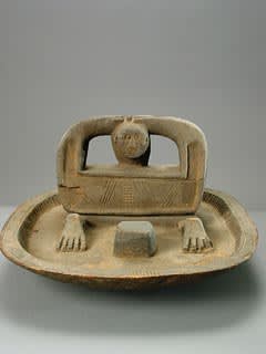 Idoma Wooden Divination Tray, 19th Century CE - 20th Century CE