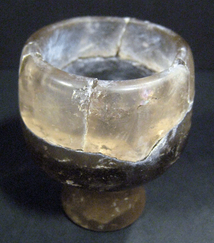 Brown Quartz Cup, 16th Century CE - 19th Century CE