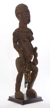 Bangwa Wooden Figure, 20th Century CE