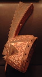 Mossi Wooden Polychrome Mask, 20th Century CE