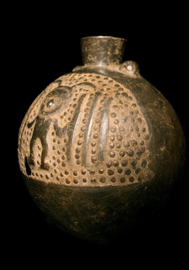 Chimu Terracotta Canteen, 1300 CE - 1500 CE