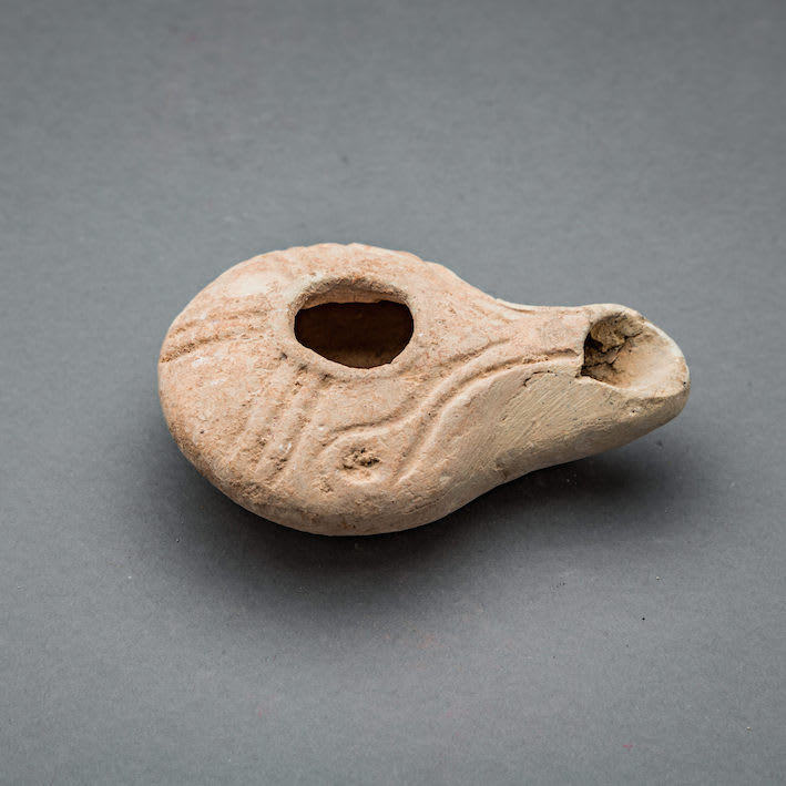 Hellenistic Oil Lamp, 300 BCE - 100 BCE