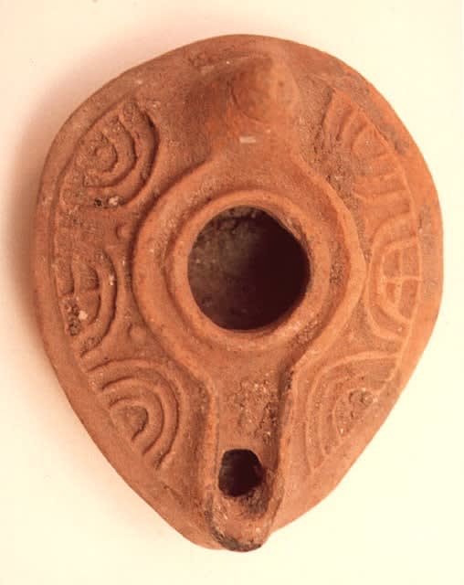 Byzantine Oil Lamp, 400 CE - 600 CE